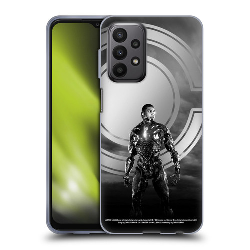 Zack Snyder's Justice League Snyder Cut Character Art Cyborg Soft Gel Case for Samsung Galaxy A23 / 5G (2022)