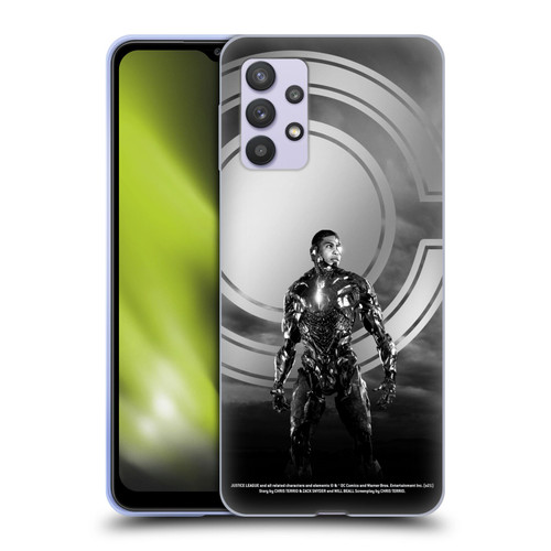 Zack Snyder's Justice League Snyder Cut Character Art Cyborg Soft Gel Case for Samsung Galaxy A32 5G / M32 5G (2021)
