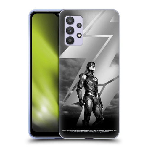 Zack Snyder's Justice League Snyder Cut Character Art Flash Soft Gel Case for Samsung Galaxy A32 5G / M32 5G (2021)