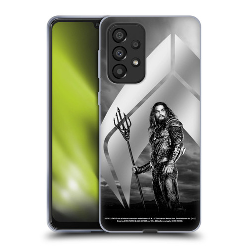 Zack Snyder's Justice League Snyder Cut Character Art Aquaman Soft Gel Case for Samsung Galaxy A33 5G (2022)