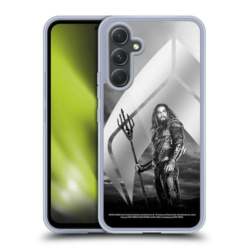 Zack Snyder's Justice League Snyder Cut Character Art Aquaman Soft Gel Case for Samsung Galaxy A54 5G