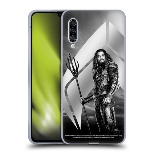 Zack Snyder's Justice League Snyder Cut Character Art Aquaman Soft Gel Case for Samsung Galaxy A90 5G (2019)