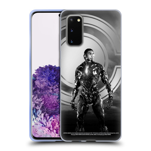 Zack Snyder's Justice League Snyder Cut Character Art Cyborg Soft Gel Case for Samsung Galaxy S20 / S20 5G