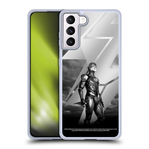 Zack Snyder's Justice League Snyder Cut Character Art Flash Soft Gel Case for Samsung Galaxy S21+ 5G