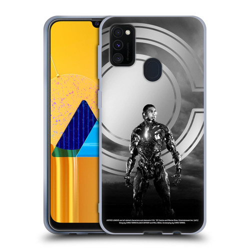 Zack Snyder's Justice League Snyder Cut Character Art Cyborg Soft Gel Case for Samsung Galaxy M30s (2019)/M21 (2020)