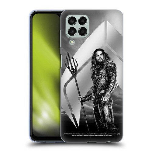 Zack Snyder's Justice League Snyder Cut Character Art Aquaman Soft Gel Case for Samsung Galaxy M33 (2022)