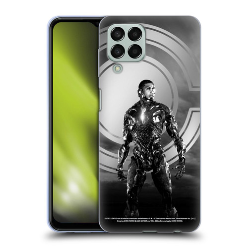 Zack Snyder's Justice League Snyder Cut Character Art Cyborg Soft Gel Case for Samsung Galaxy M33 (2022)