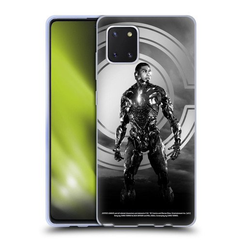 Zack Snyder's Justice League Snyder Cut Character Art Cyborg Soft Gel Case for Samsung Galaxy Note10 Lite