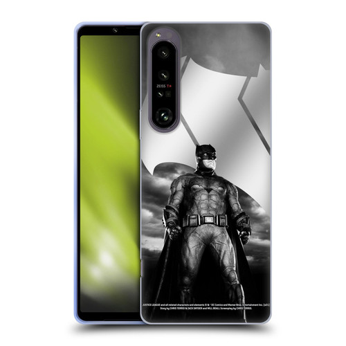 Zack Snyder's Justice League Snyder Cut Character Art Batman Soft Gel Case for Sony Xperia 1 IV