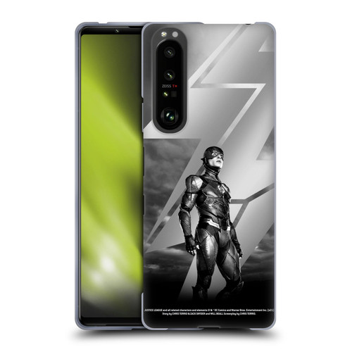 Zack Snyder's Justice League Snyder Cut Character Art Flash Soft Gel Case for Sony Xperia 1 III