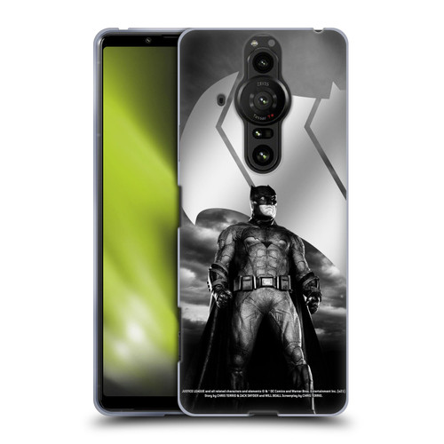 Zack Snyder's Justice League Snyder Cut Character Art Batman Soft Gel Case for Sony Xperia Pro-I
