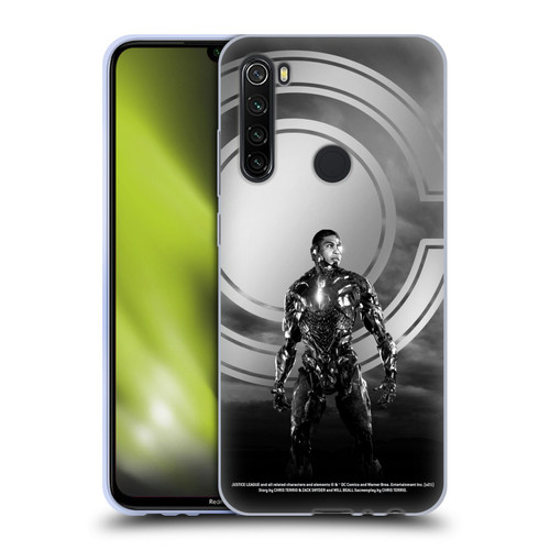 Zack Snyder's Justice League Snyder Cut Character Art Cyborg Soft Gel Case for Xiaomi Redmi Note 8T