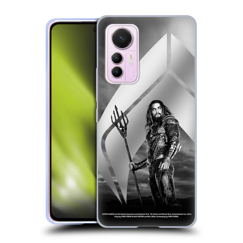 Zack Snyder's Justice League Snyder Cut Character Art Aquaman Soft Gel Case for Xiaomi 12 Lite