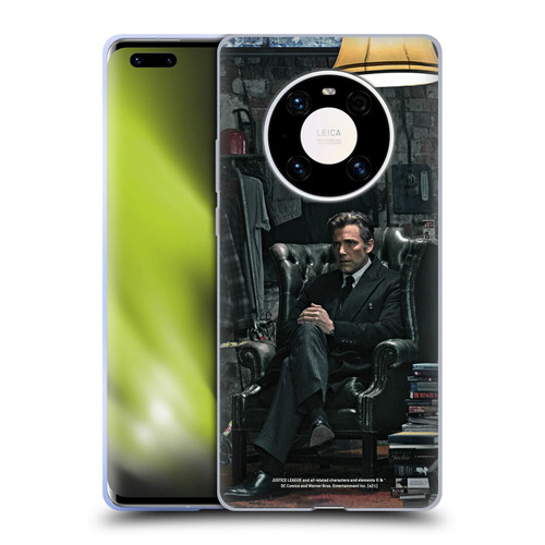 Zack Snyder's Justice League Snyder Cut Photography Bruce Wayne Soft Gel Case for Huawei Mate 40 Pro 5G