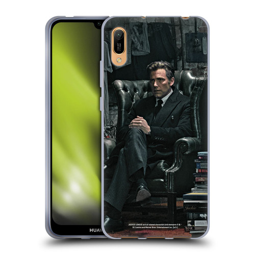 Zack Snyder's Justice League Snyder Cut Photography Bruce Wayne Soft Gel Case for Huawei Y6 Pro (2019)
