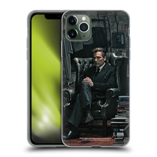 Zack Snyder's Justice League Snyder Cut Photography Bruce Wayne Soft Gel Case for Apple iPhone 11 Pro Max