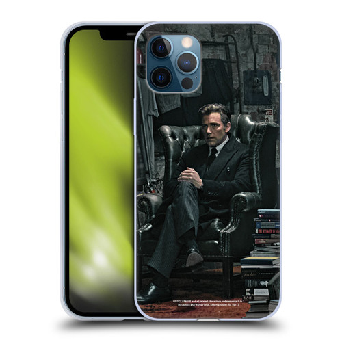 Zack Snyder's Justice League Snyder Cut Photography Bruce Wayne Soft Gel Case for Apple iPhone 12 / iPhone 12 Pro