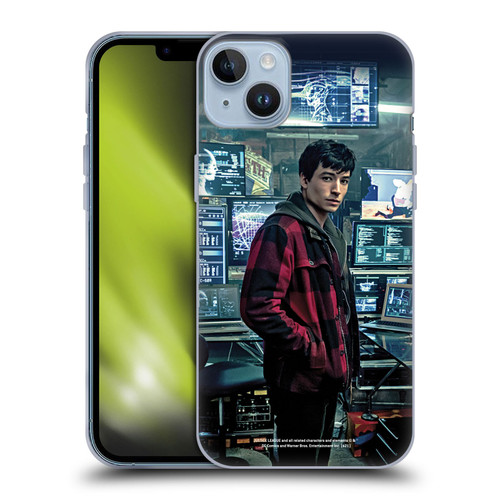 Zack Snyder's Justice League Snyder Cut Photography Barry Allen Soft Gel Case for Apple iPhone 14 Plus