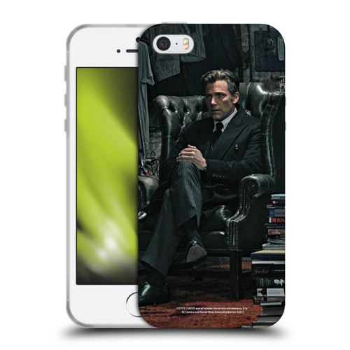 Zack Snyder's Justice League Snyder Cut Photography Bruce Wayne Soft Gel Case for Apple iPhone 5 / 5s / iPhone SE 2016