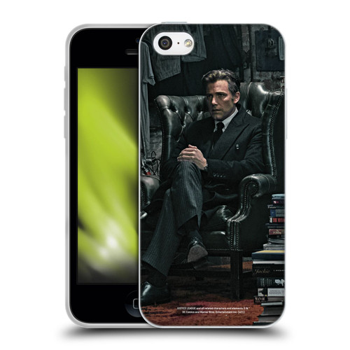 Zack Snyder's Justice League Snyder Cut Photography Bruce Wayne Soft Gel Case for Apple iPhone 5c