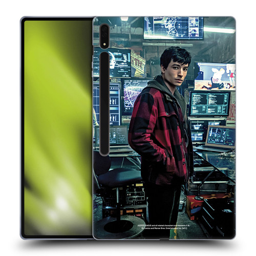 Zack Snyder's Justice League Snyder Cut Photography Barry Allen Soft Gel Case for Samsung Galaxy Tab S8 Ultra