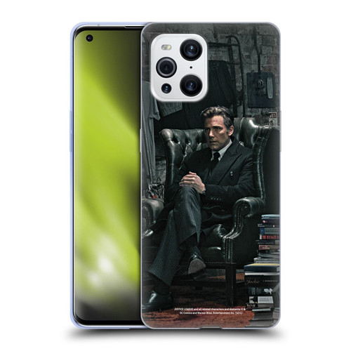 Zack Snyder's Justice League Snyder Cut Photography Bruce Wayne Soft Gel Case for OPPO Find X3 / Pro