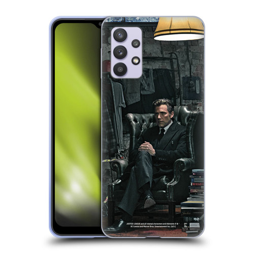 Zack Snyder's Justice League Snyder Cut Photography Bruce Wayne Soft Gel Case for Samsung Galaxy A32 5G / M32 5G (2021)