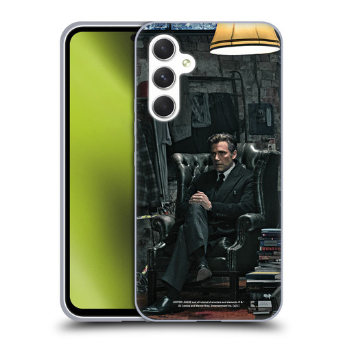 Zack Snyder's Justice League Snyder Cut Photography Bruce Wayne Soft Gel Case for Samsung Galaxy A54 5G