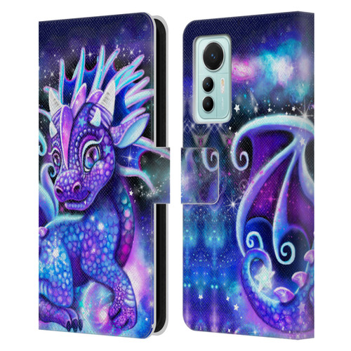 Sheena Pike Dragons Galaxy Lil Dragonz Leather Book Wallet Case Cover For Xiaomi 12 Lite