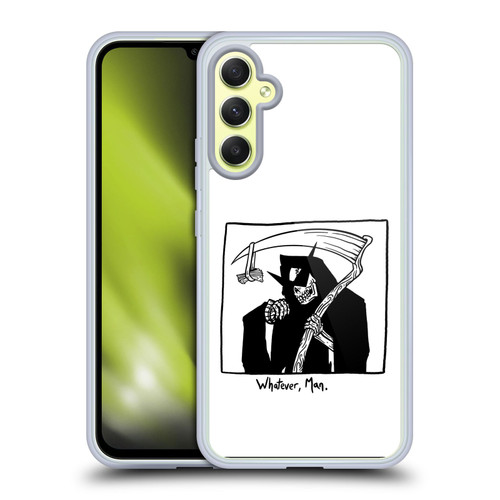 Matt Bailey Art Whatever Man Soft Gel Case for Samsung Galaxy A34 5G