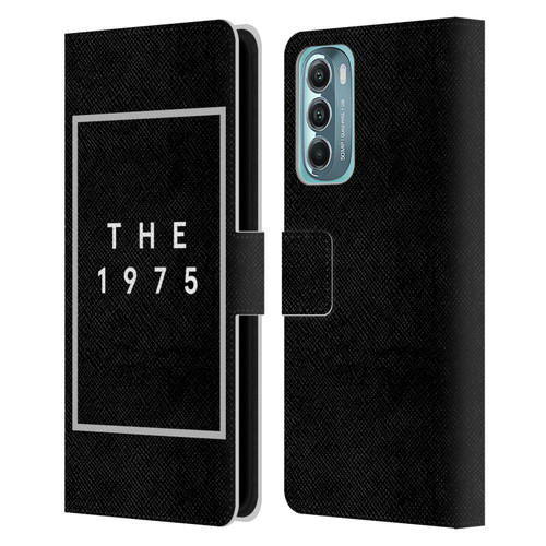 The 1975 Key Art Logo Black Leather Book Wallet Case Cover For Motorola Moto G Stylus 5G (2022)
