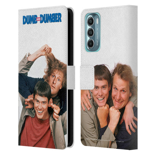 Dumb And Dumber Key Art Characters 1 Leather Book Wallet Case Cover For Motorola Moto G Stylus 5G (2022)