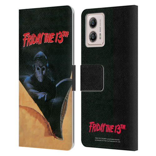 Friday the 13th Part III Key Art Poster 2 Leather Book Wallet Case Cover For Motorola Moto G53 5G