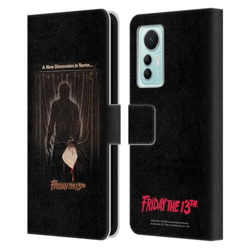 Friday the 13th Part III Key Art Poster 3 Leather Book Wallet Case Cover For Xiaomi 12 Lite