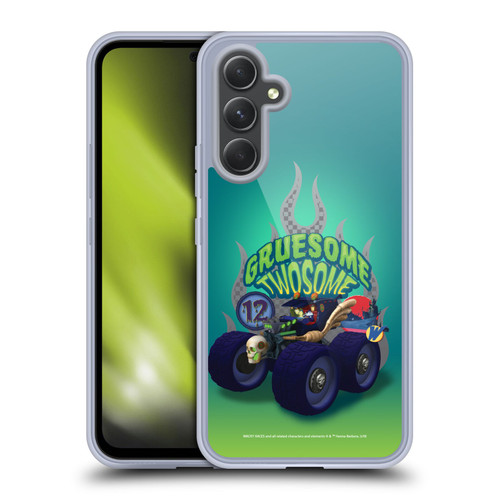 Wacky Races 2016 Graphics Gruesome Twosome Soft Gel Case for Samsung Galaxy A54 5G