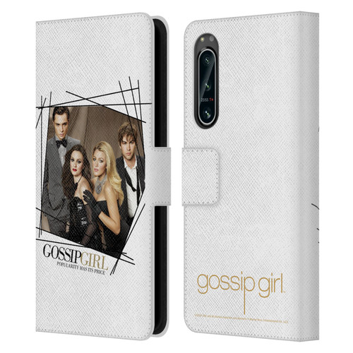 Gossip Girl Graphics Poster 2 Leather Book Wallet Case Cover For Sony Xperia 5 IV