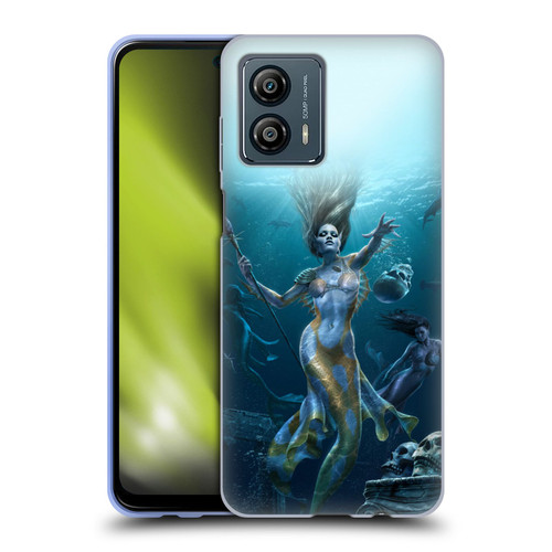 Tom Wood Fantasy Mermaid Hunt Soft Gel Case for Motorola Moto G53 5G