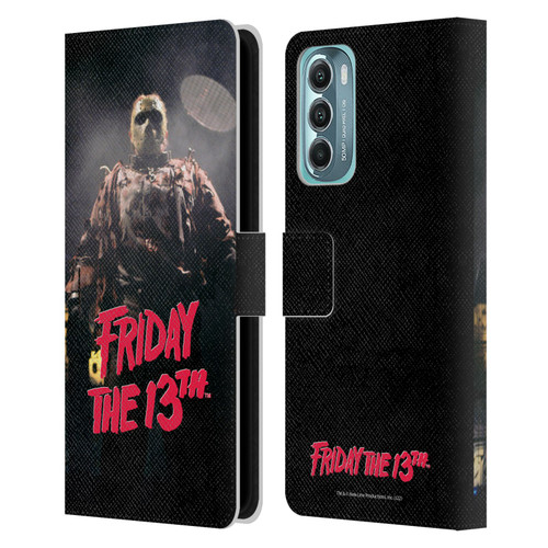 Friday the 13th: Jason X Comic Art And Logos Jason Voorhees Leather Book Wallet Case Cover For Motorola Moto G Stylus 5G (2022)