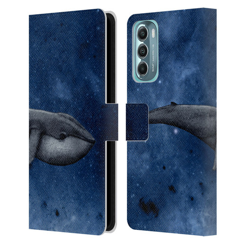 Barruf Animals The Whale Leather Book Wallet Case Cover For Motorola Moto G Stylus 5G (2022)