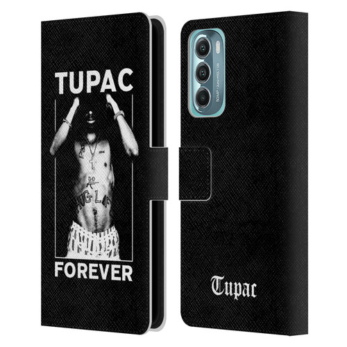 Tupac Shakur Key Art Forever Leather Book Wallet Case Cover For Motorola Moto G Stylus 5G (2022)