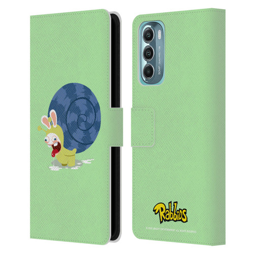 Rabbids Costumes Snail Leather Book Wallet Case Cover For Motorola Moto G Stylus 5G (2022)