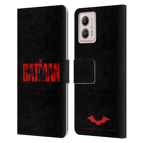 The Batman Posters Logo Leather Book Wallet Case Cover For Motorola Moto G53 5G