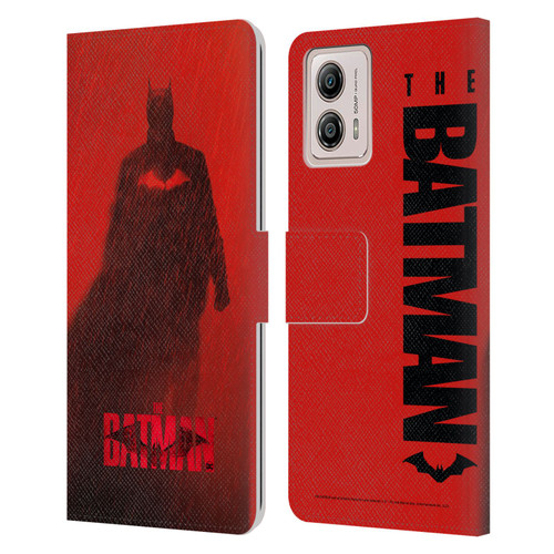 The Batman Posters Red Rain Leather Book Wallet Case Cover For Motorola Moto G53 5G