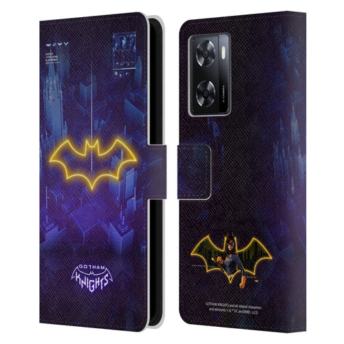 Gotham Knights Character Art Batgirl Leather Book Wallet Case Cover For OPPO A57s