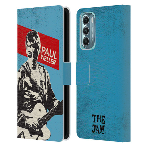 The Jam Key Art Paul Weller Leather Book Wallet Case Cover For Motorola Moto G Stylus 5G (2022)