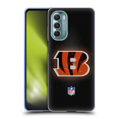 NFL Cincinnati Bengals Artwork LED Soft Gel Case for Motorola Moto G Stylus 5G (2022)