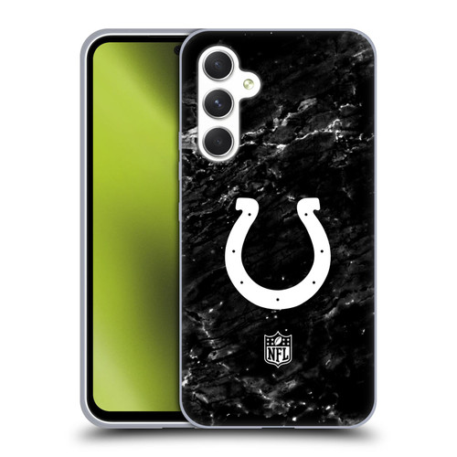 NFL Indianapolis Colts Artwork Marble Soft Gel Case for Samsung Galaxy A54 5G