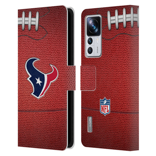 NFL Houston Texans Graphics Football Leather Book Wallet Case Cover For Xiaomi 12T Pro