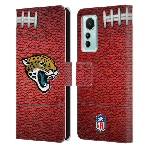 NFL Jacksonville Jaguars Graphics Football Leather Book Wallet Case Cover For Xiaomi 12 Lite