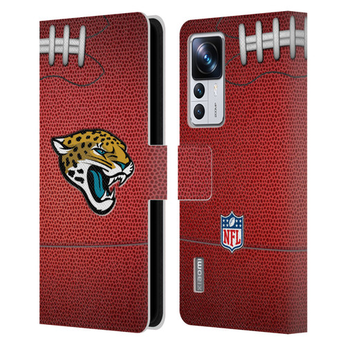 NFL Jacksonville Jaguars Graphics Football Leather Book Wallet Case Cover For Xiaomi 12T Pro